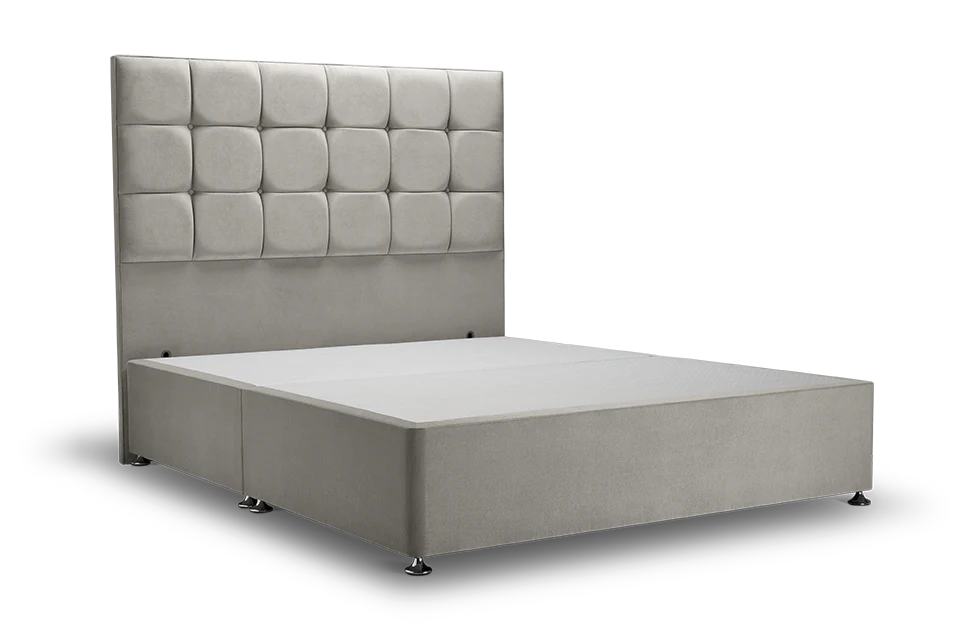 Hoxton Bed Silver Grey