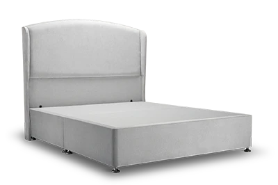 Melrose Bed Pebble Grey