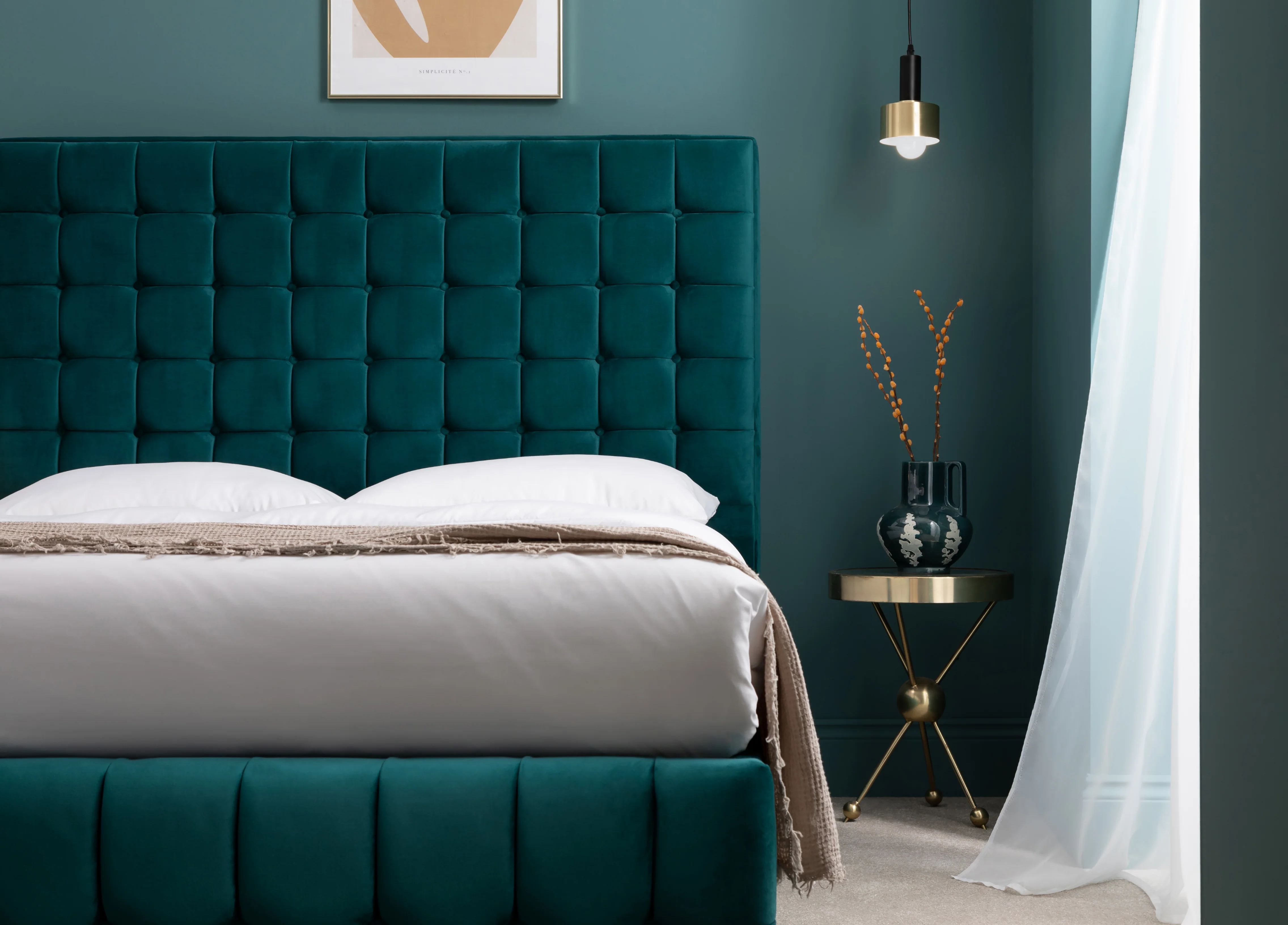 Portobello Bed Graphite - Image 3