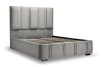 St Ives Bed Silver Grey